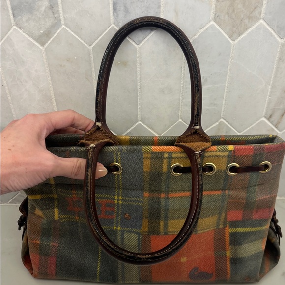 Dooney & Bourke vintage plaid purse - Picture 5 of 17